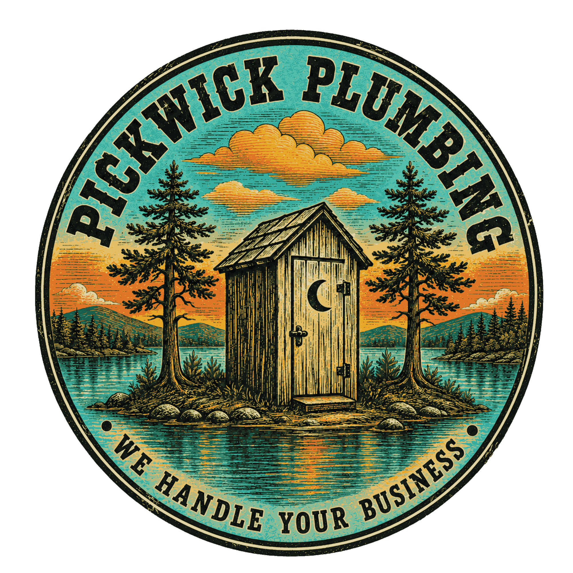 Pickwick Plumbing color logo without phone number